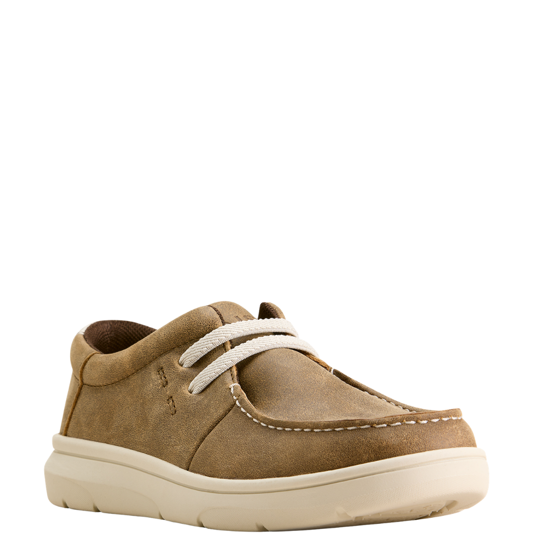 Ariat Youth Hilo Brown Bomber Slip On Shoe 10080387