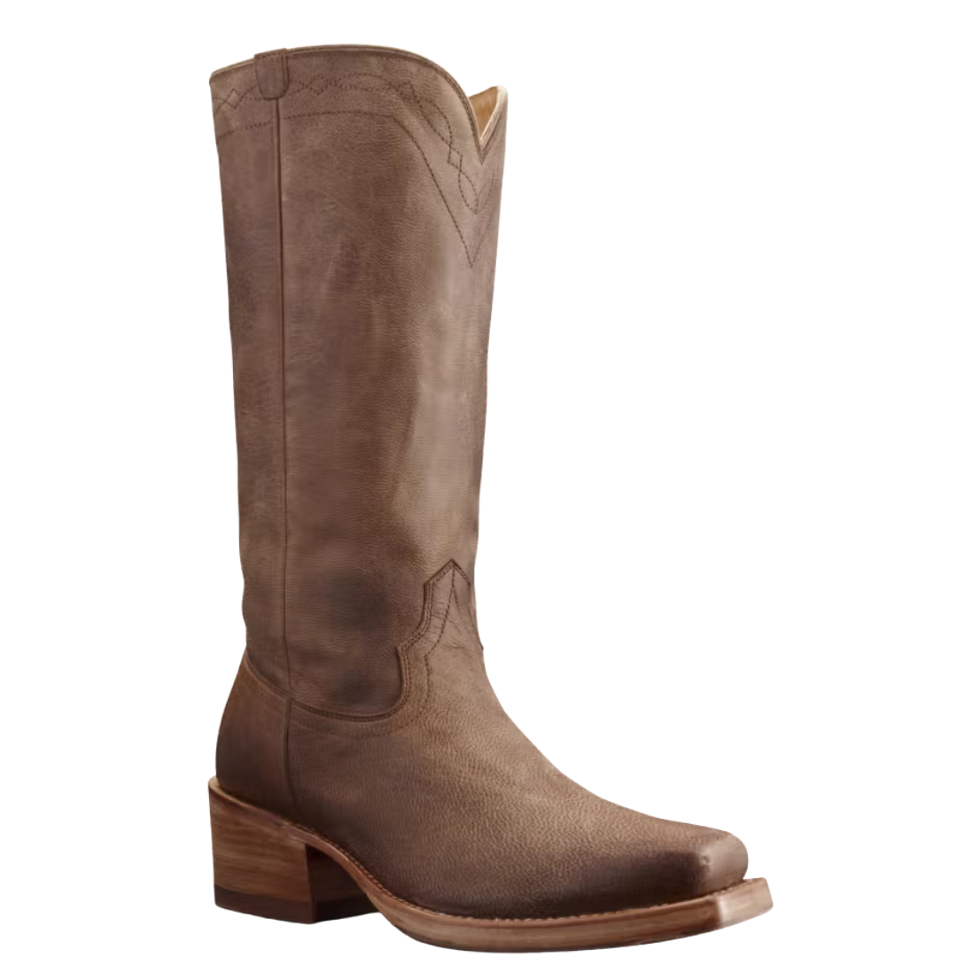 Tecovas Ladies The Charlie Cafe Leather Western Boot 20060-CAF