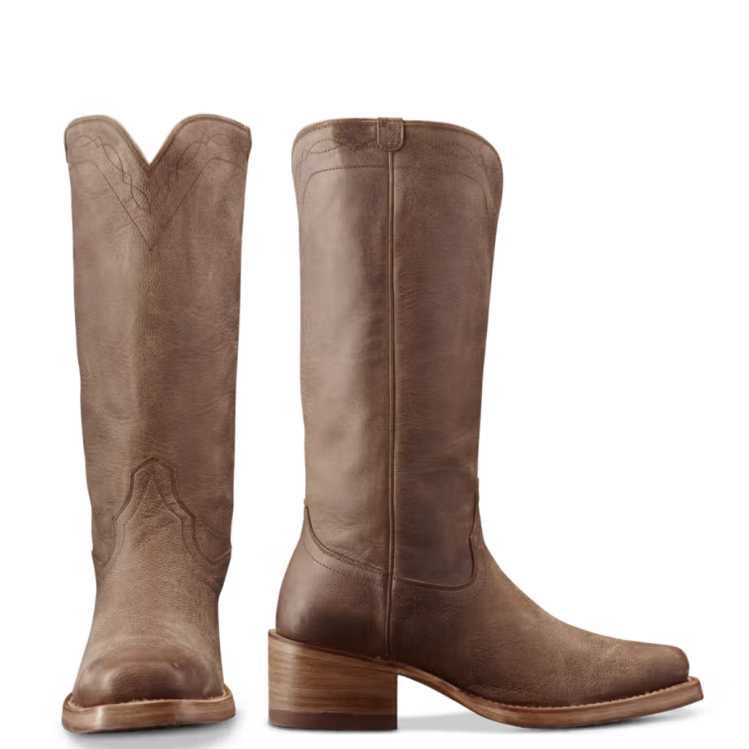 Tecovas Ladies The Charlie Cafe Leather Western Boot 20060-CAF