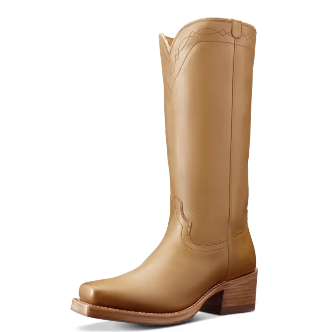 Tecovas Ladies The Charlie Camel Leather Western Boot 20060-CML