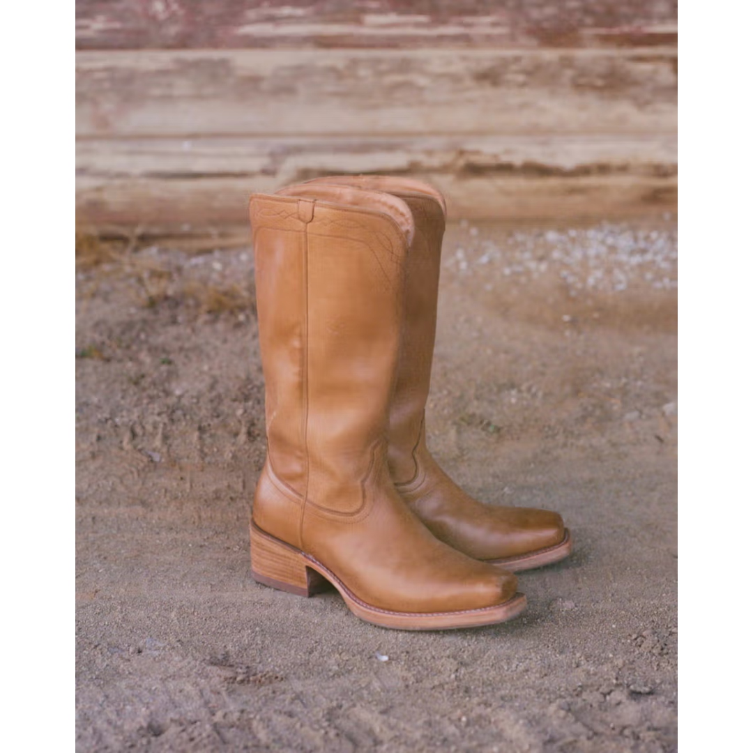 Tecovas Ladies The Charlie Camel Leather Western Boot 20060-CML