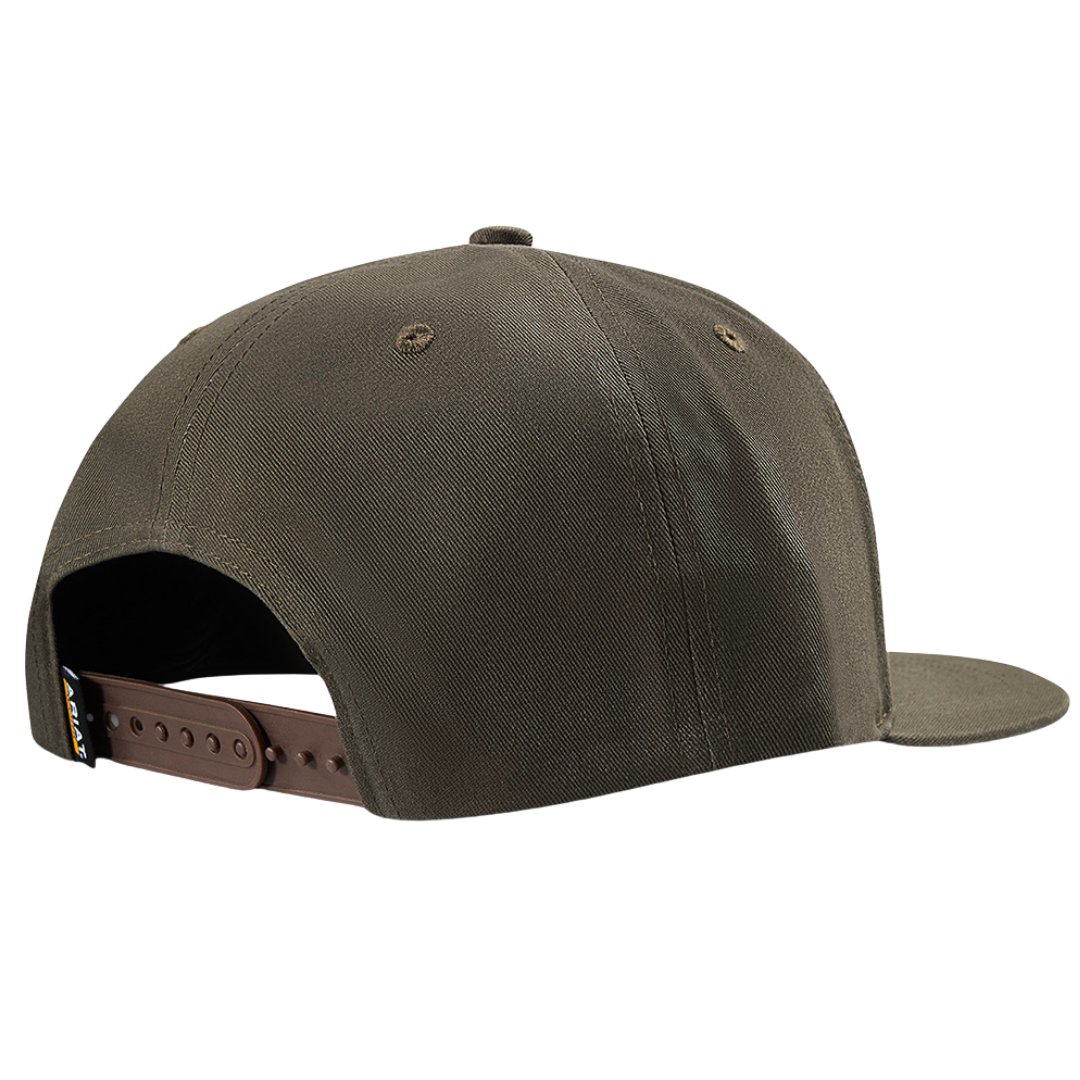 Ariat Men's Eagle Logo Patch Olive Green Trucker Hat A2900027248