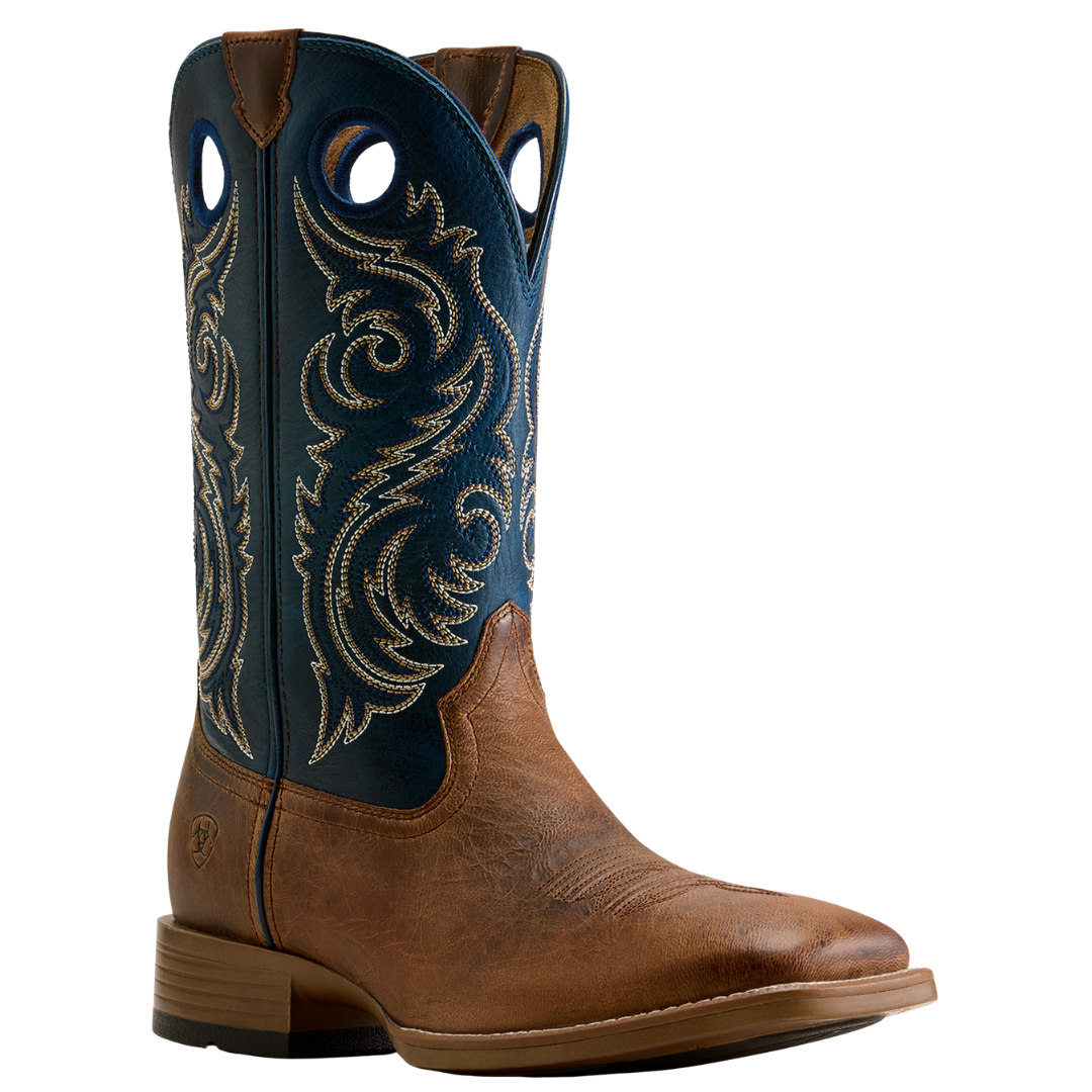 Ariat Men's Redcliff Autumn Tan Wide Square Toe Cowboy Boot 10080540