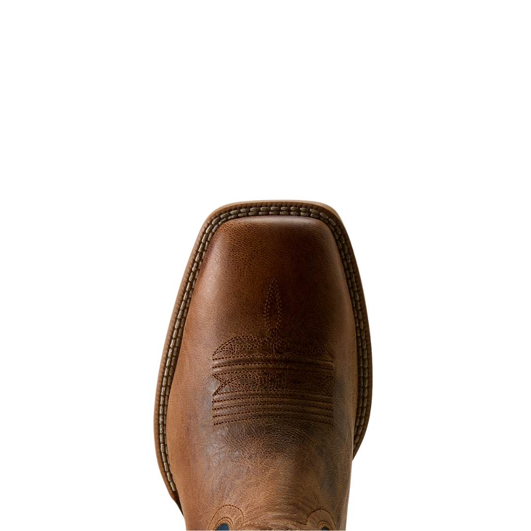Ariat Men's Redcliff Autumn Tan Wide Square Toe Cowboy Boot 10080540