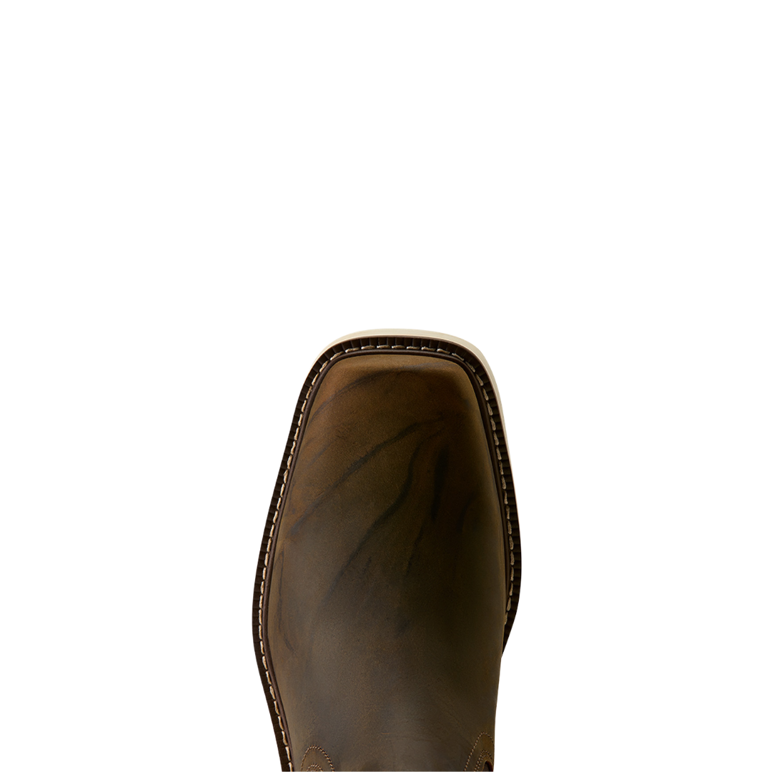 Ariat Men's Rambler Recon Baked Brown Square Toe Chelsea Boot 10080439