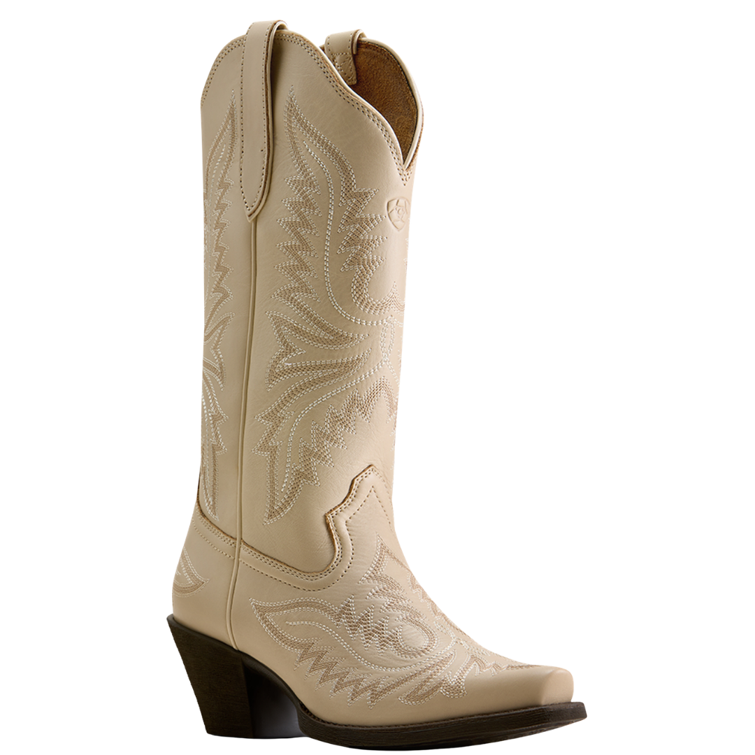 Ariat Ladies Round Up Collins Buttercream D Toe Western Boot 10080382