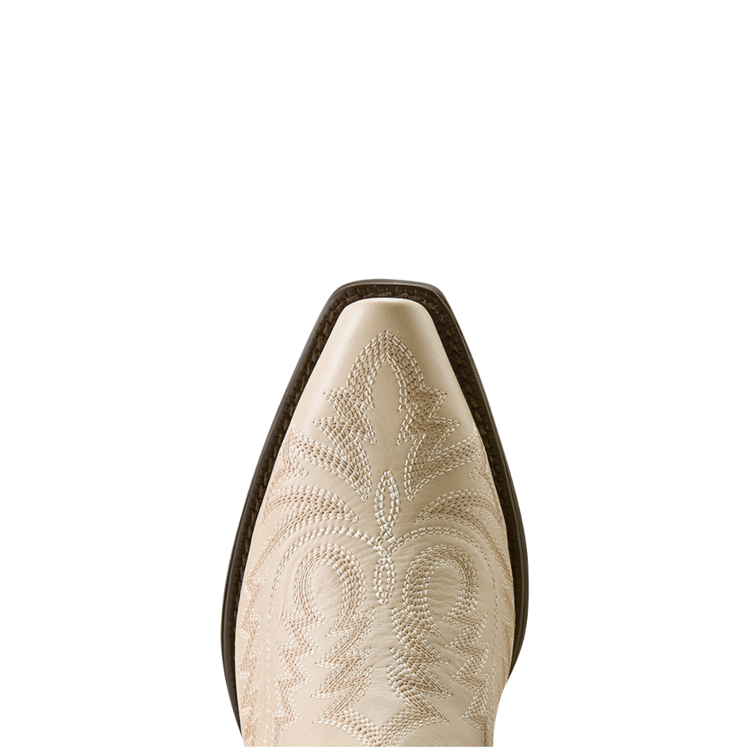 Ariat Ladies Round Up Collins Buttercream D Toe Western Boot 10080382