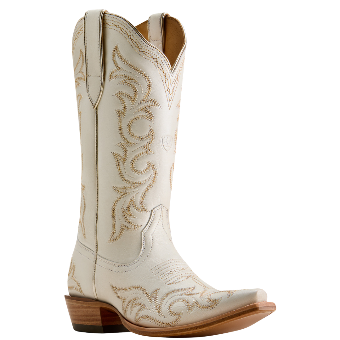 Ariat Ladies Hazen Ivory Pearl Western Boot 10080422
