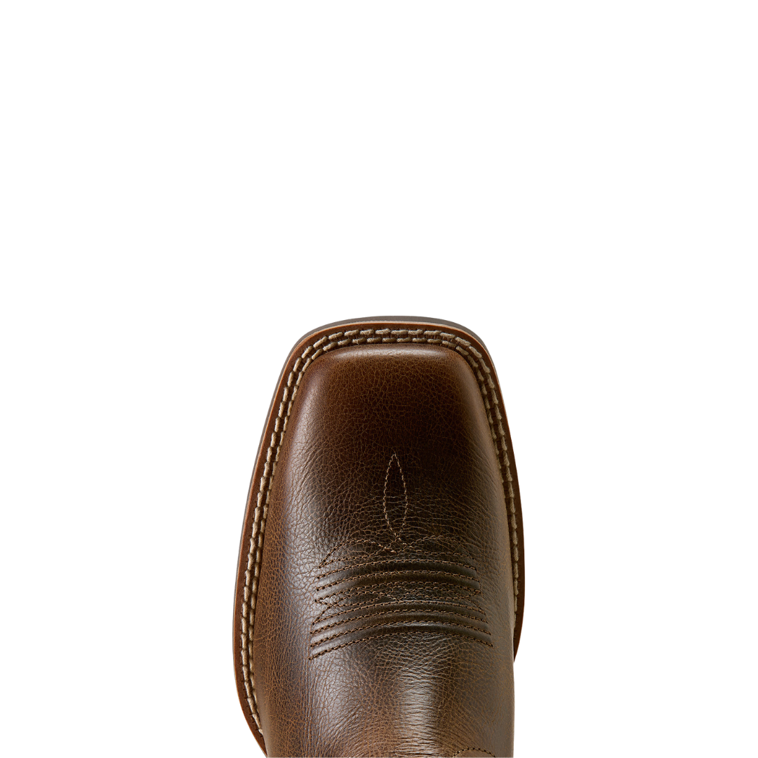 Ariat Ladies Monte Vista Wicker Brown Wide Square Toe Western Boot 10080466