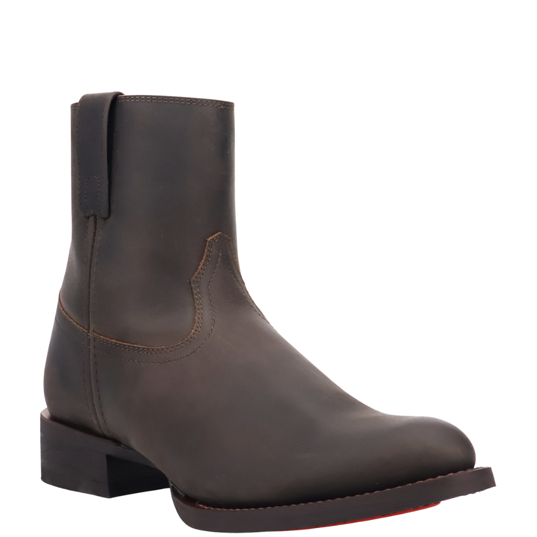 Laredo Men's Vanguard Charcoal Leather 7" Western Boot 70040