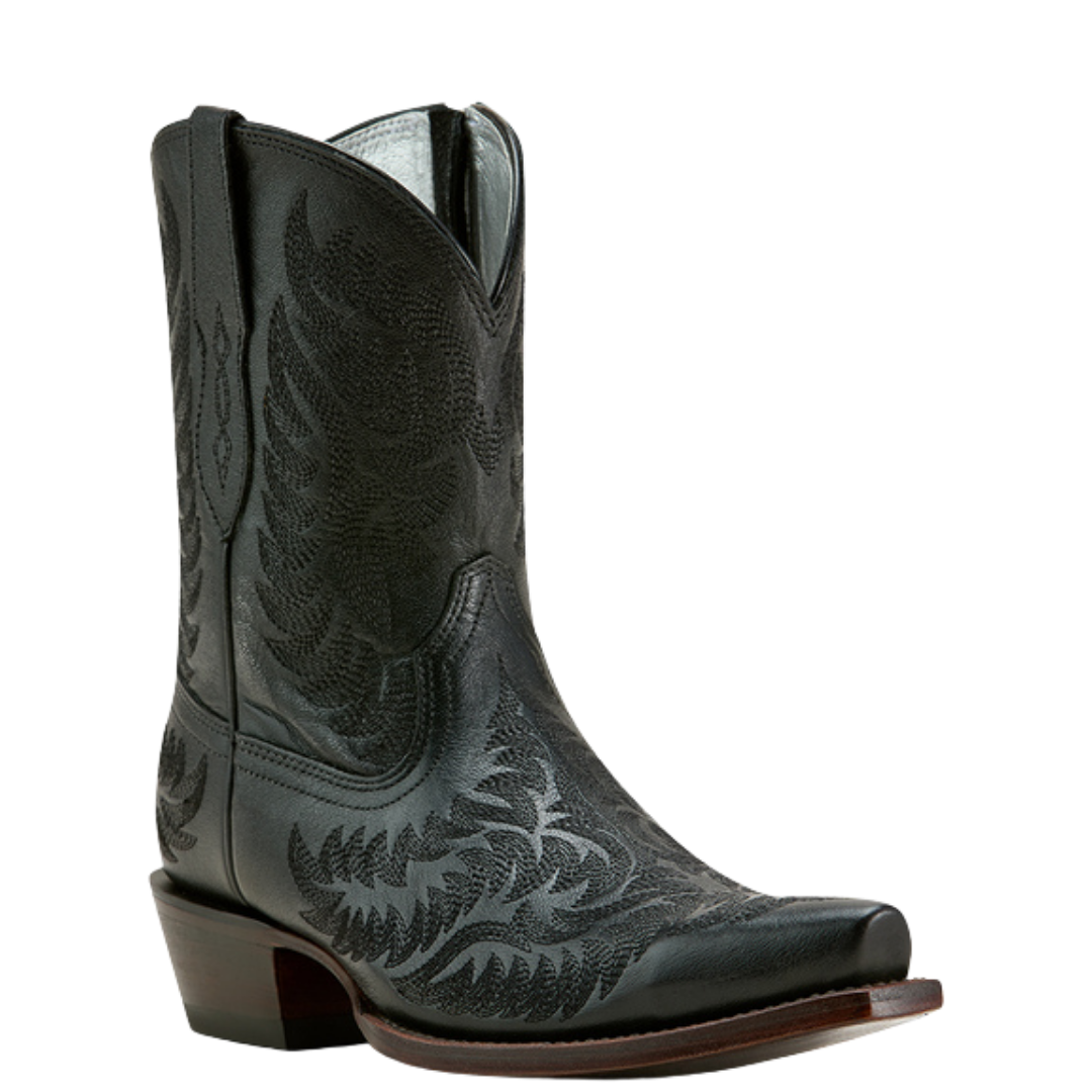 Ariat Ladies Cate Obsidian Leather X Toe Western Boot 10061248