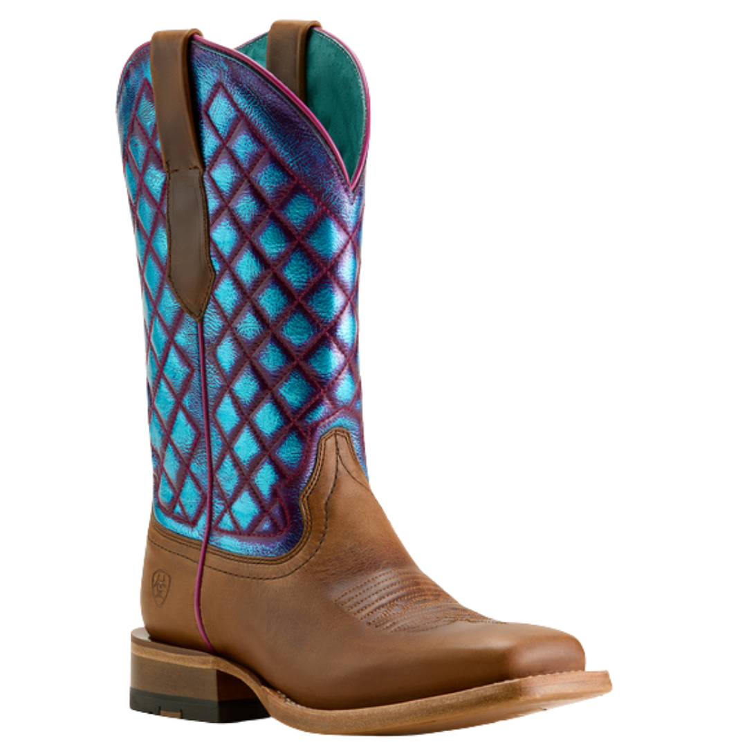 Ariat Ladies Frontier Wittman Shades Of Grain Western Boot 10063897
