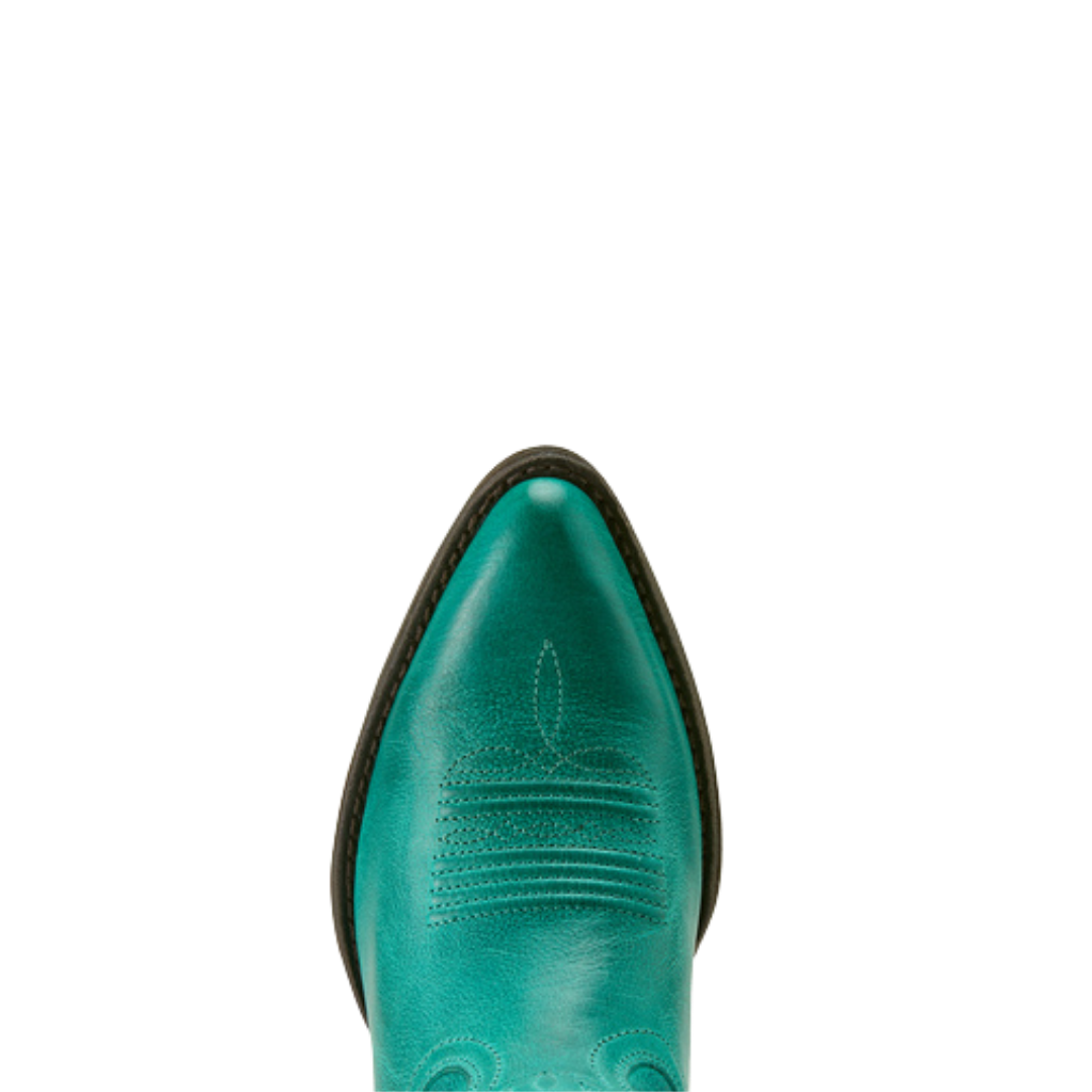 Ariat Ladies Maggie Deep Turquoise J Toe Western Boot 10063939