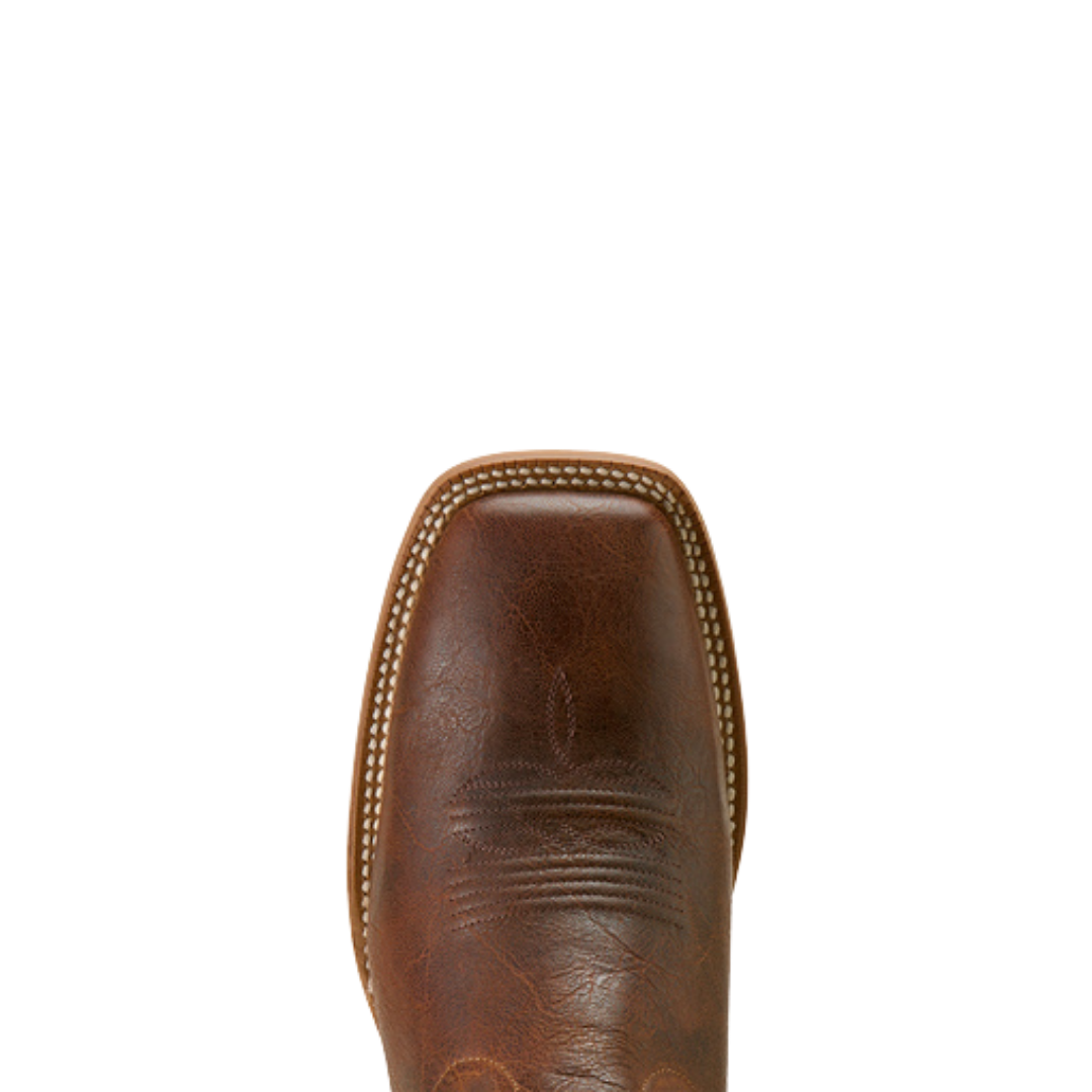 Ariat Men's Sting Warm Cognac Wide Square Toe Western Boot 10063999