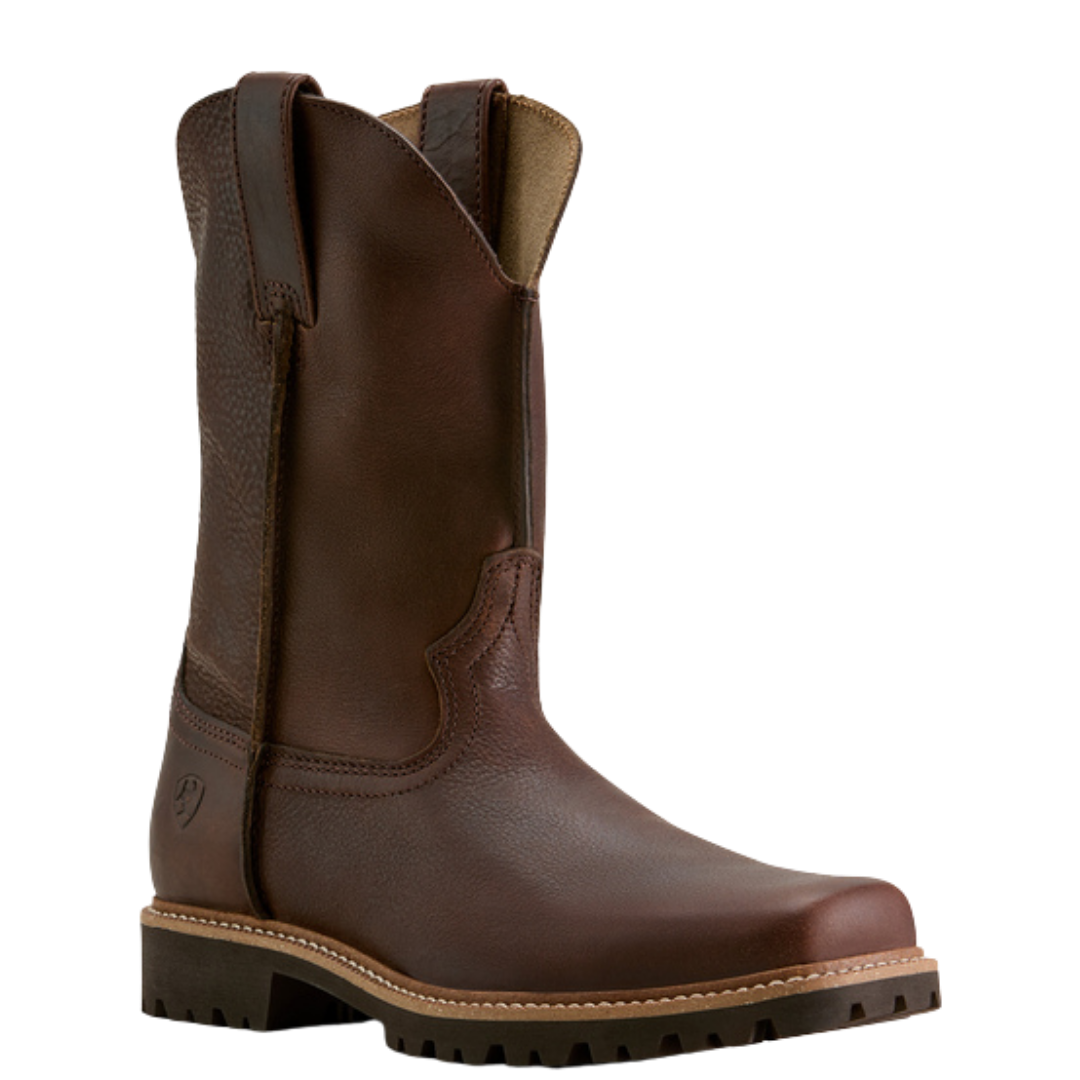 Ariat Men's Stoney Creek Havana Brown Square Toe Western Boot 10064036