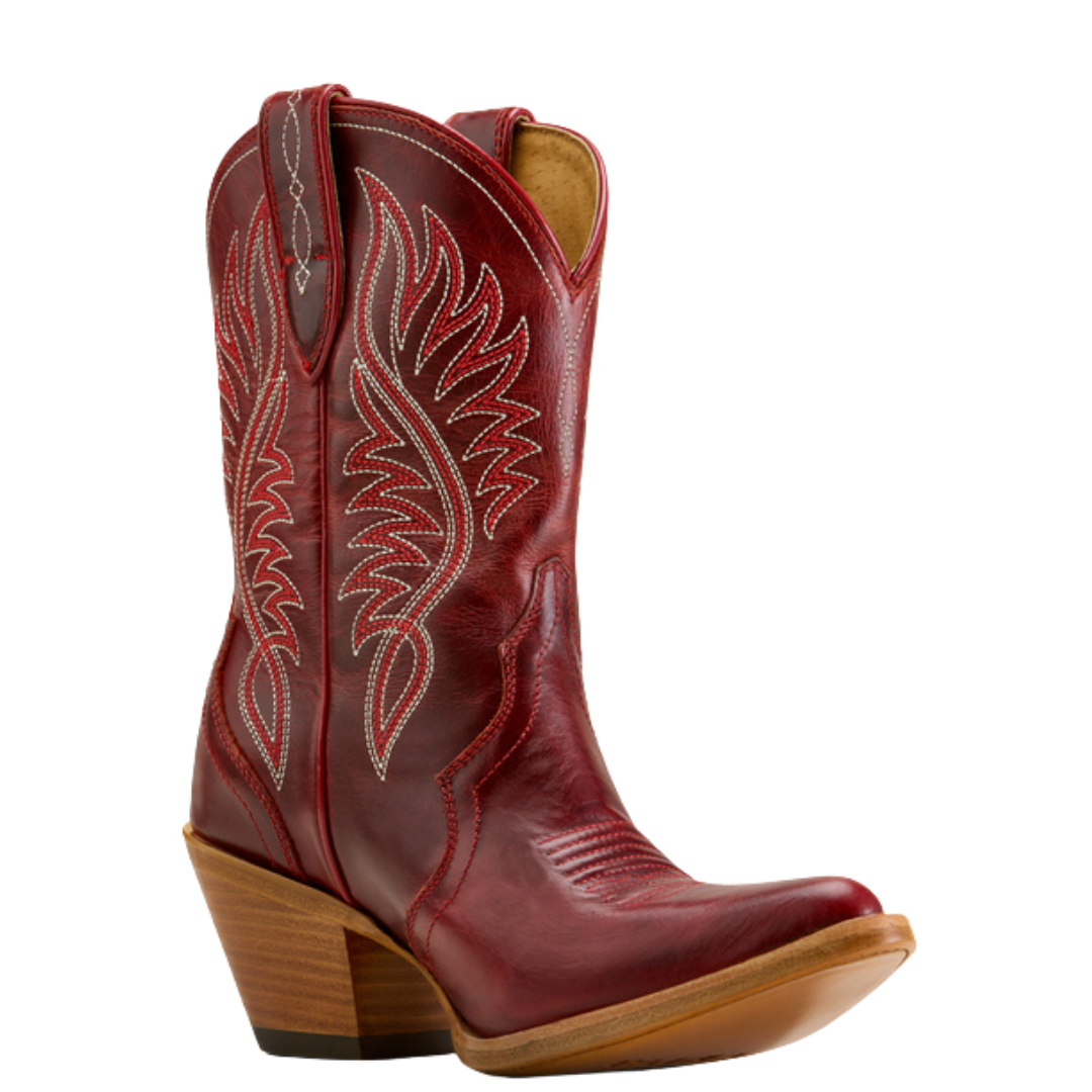Ariat Ladies Julietta Red Alert J Toe Western Boot 10074387
