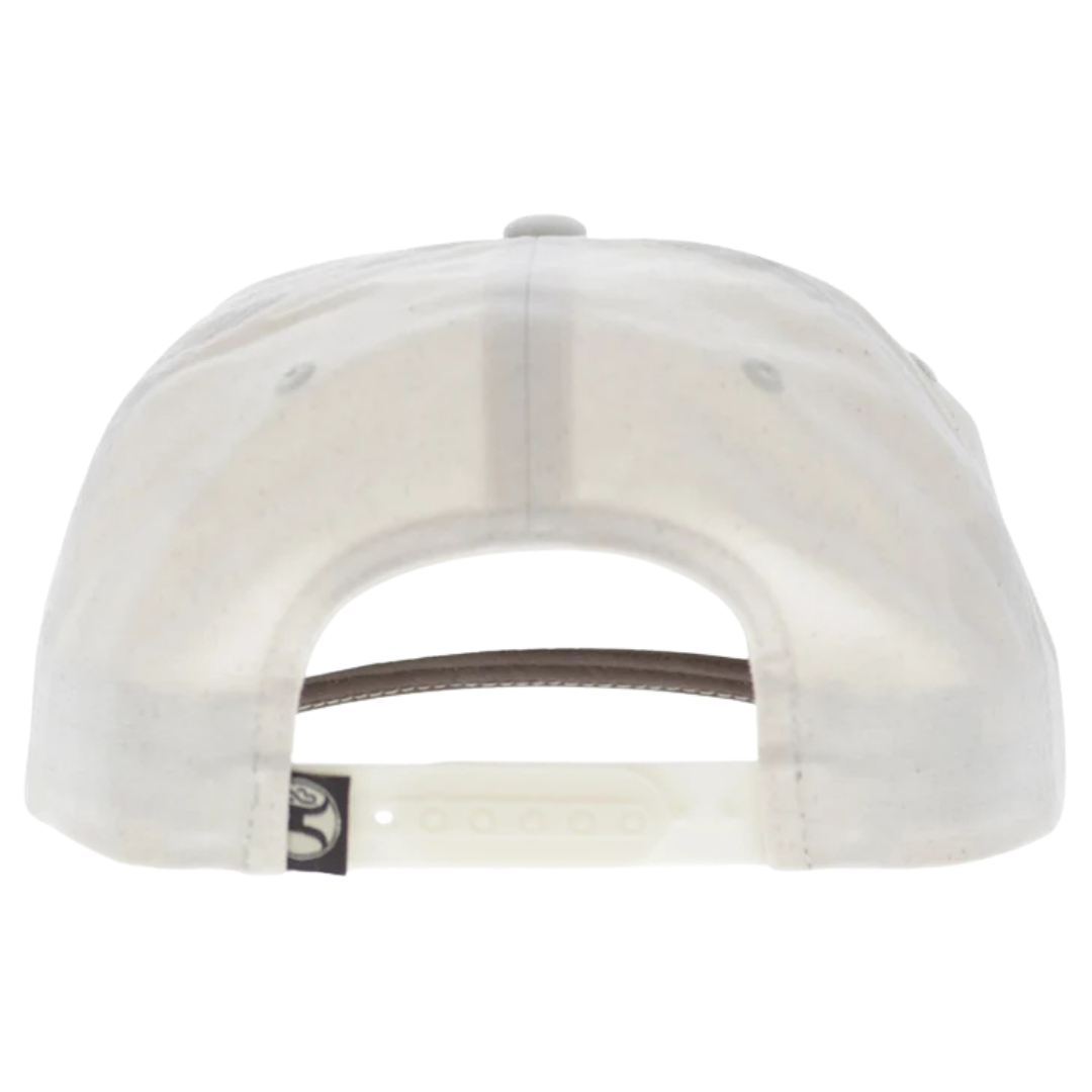 Hooey Mallard Cream 5-Panel Mid Profile Trucker Cap 6038T-CR