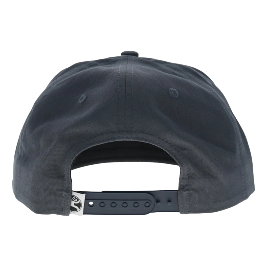 Hooey Rank Stock Charcoal 5-Panel Trucker Cap 2662T-CH