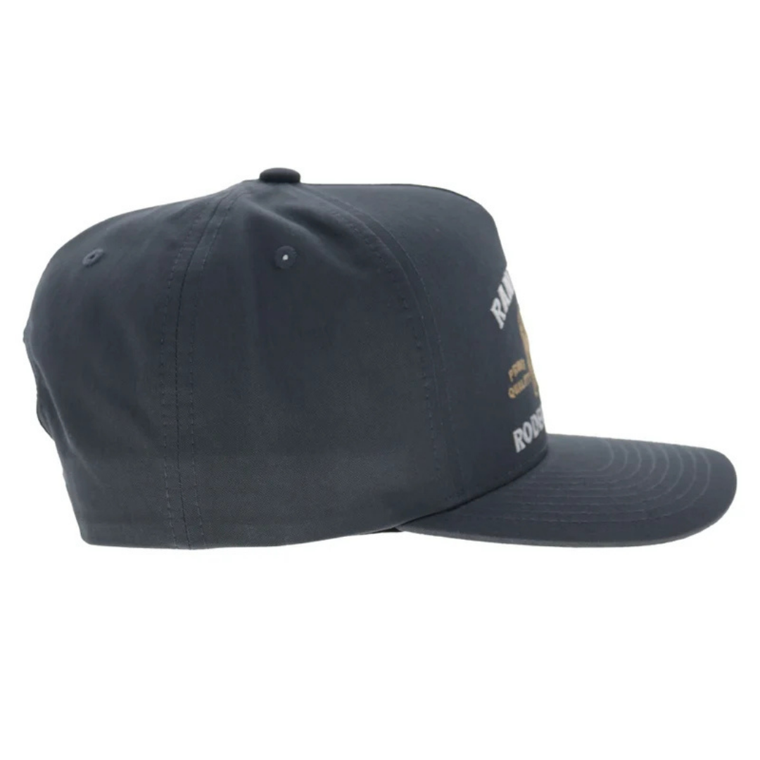 Hooey Rank Stock Charcoal 5-Panel Trucker Cap 2662T-CH