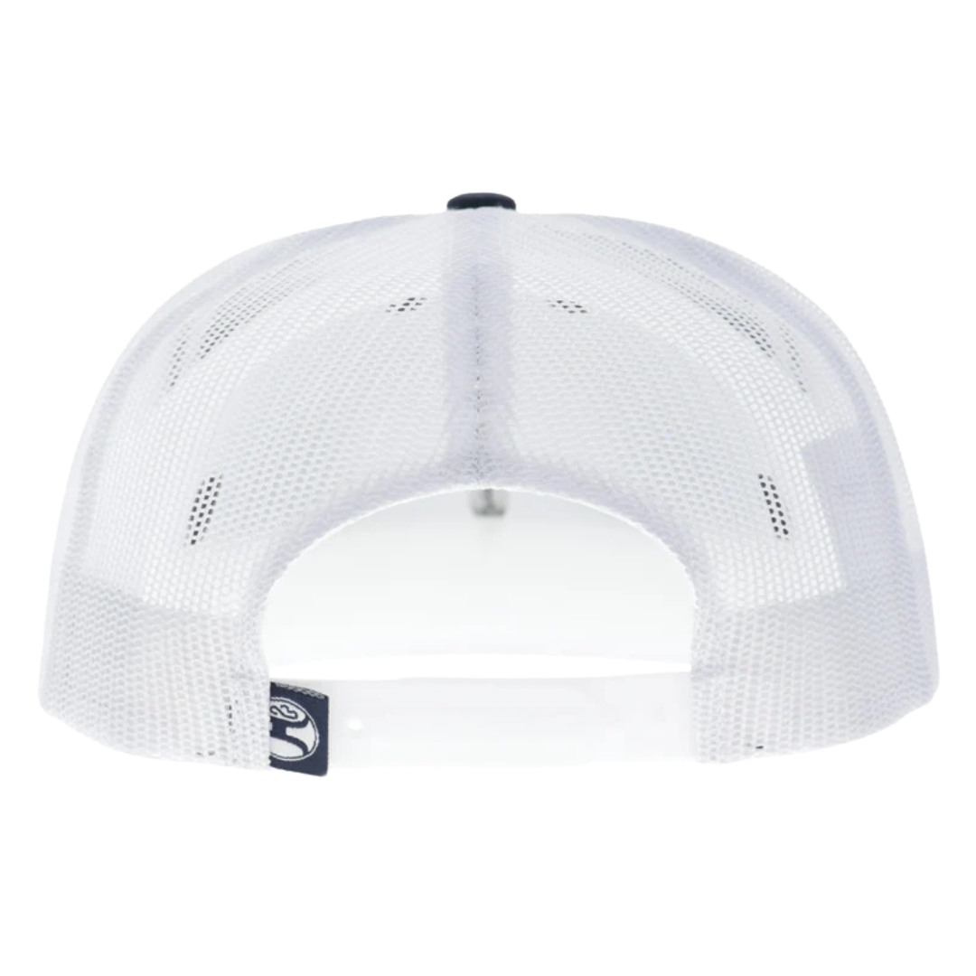 Hooey Mesa Navy & White 6-Panel Trucker Cap 2687T-NVWH
