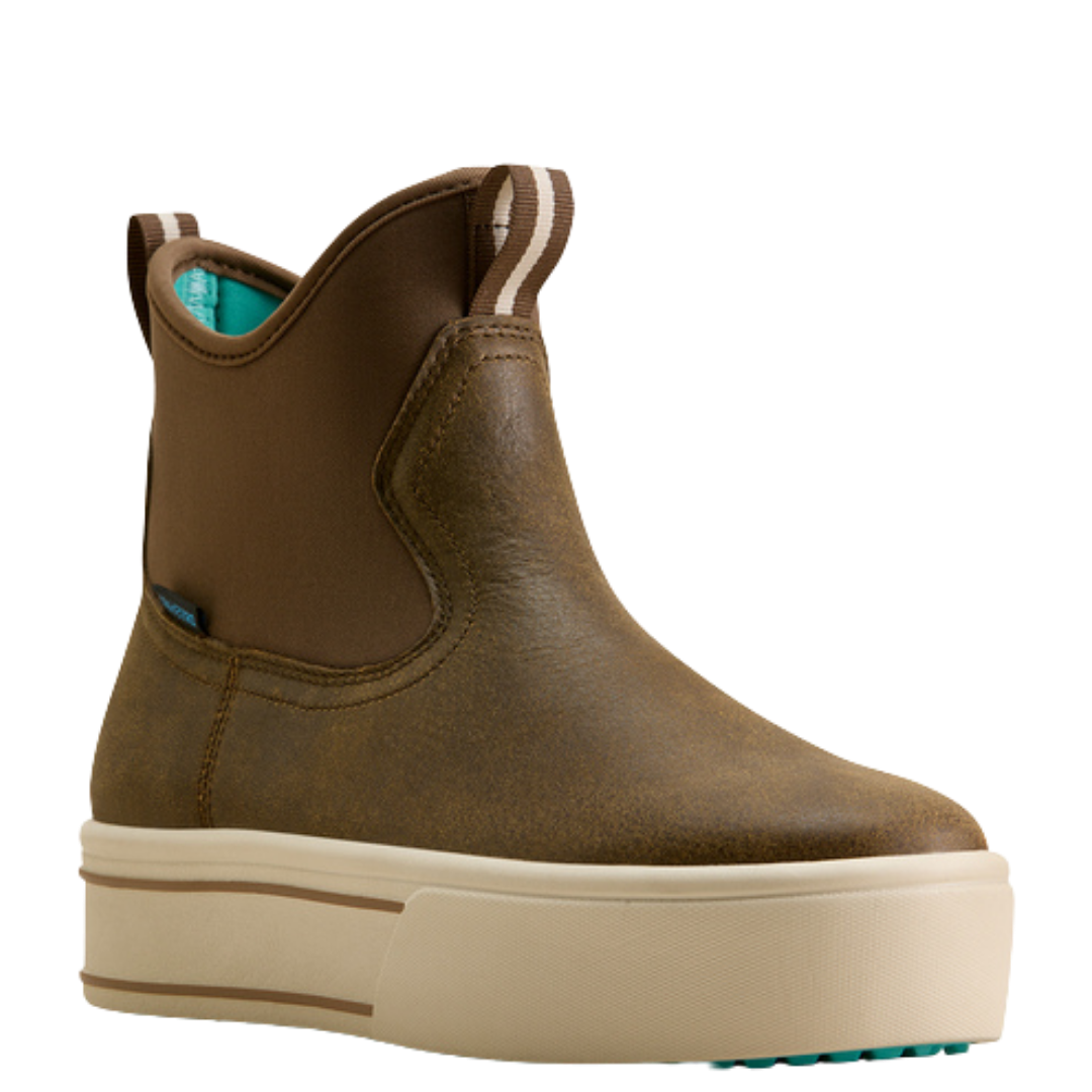 Ariat Ladies Saylor Shrimp Brown Bomber Waterproof Boot 10080787