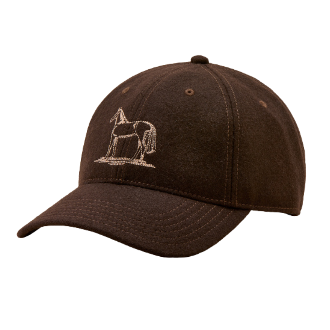 Ariat ADT Dark Chocolate Wool Country Cap 10080839