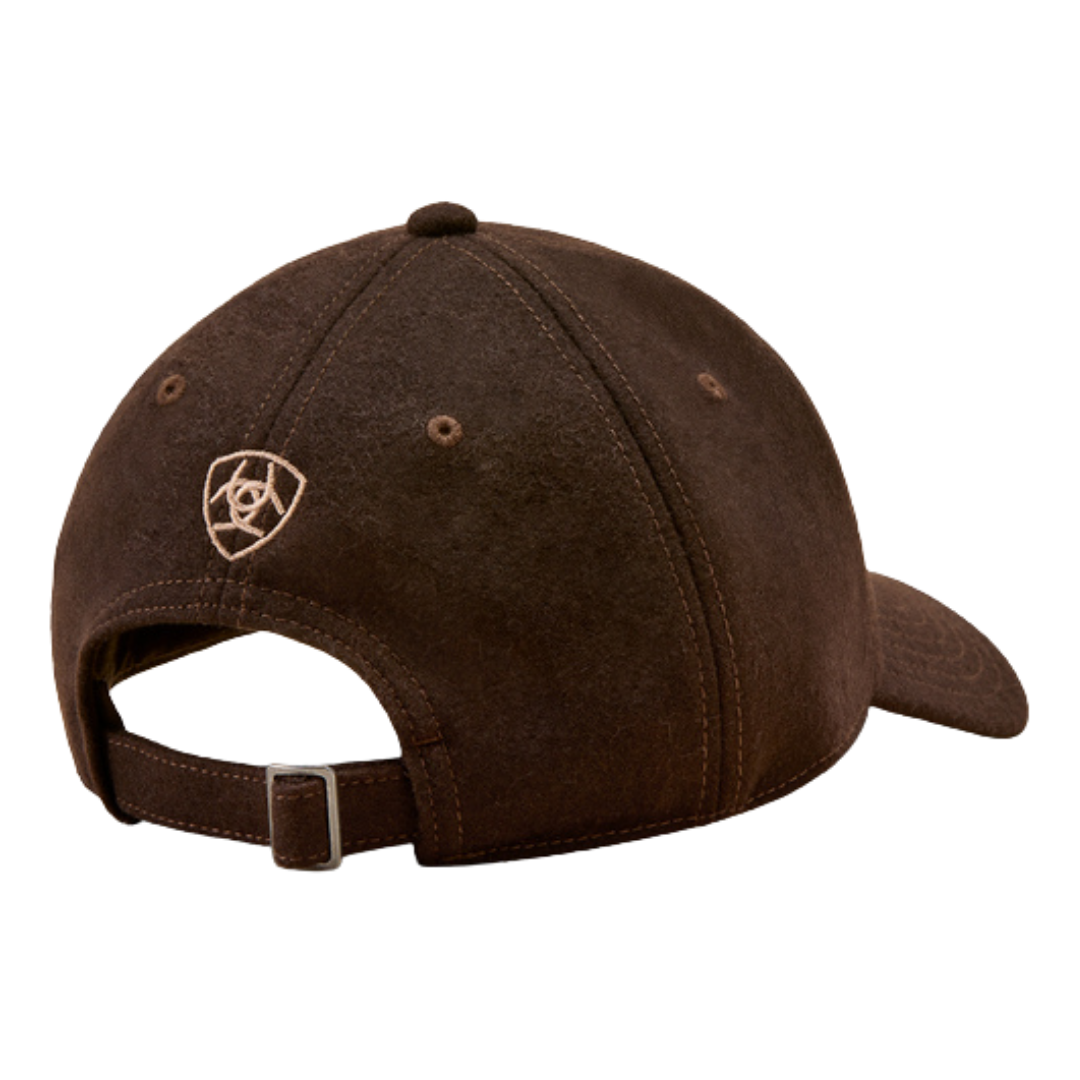 Ariat ADT Dark Chocolate Wool Country Cap 10080839