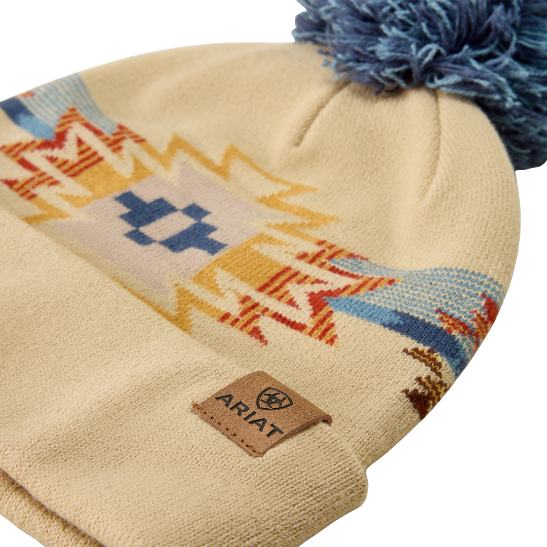 Ariat Ladies Natural Serape Print Beanie 10080845