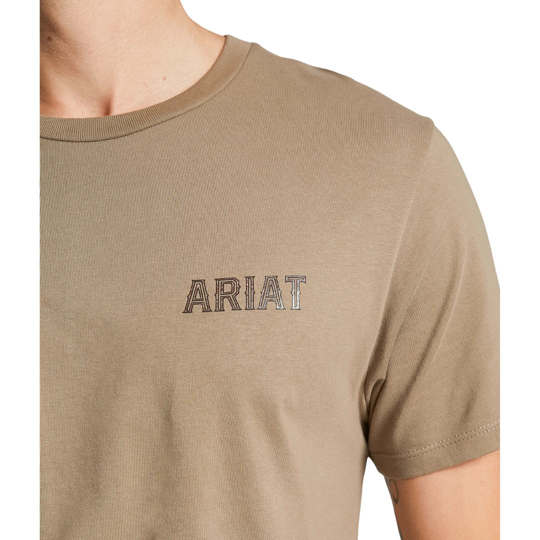 Ariat Men's Steer Lockup Fallen Rock T-Shirt 10082622