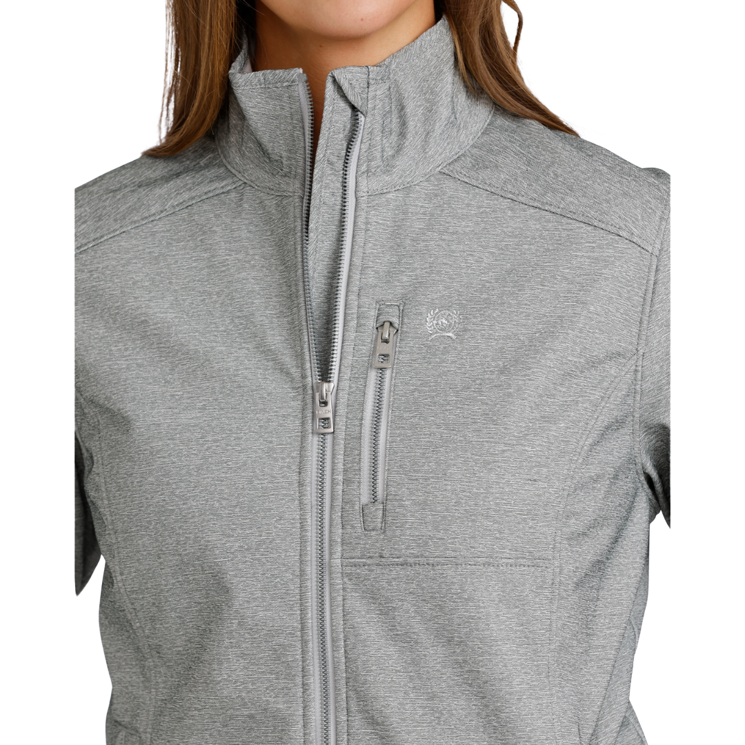 Cinch Ladies Grey Concealed Carry Bonded Jacket MAJ9856008
