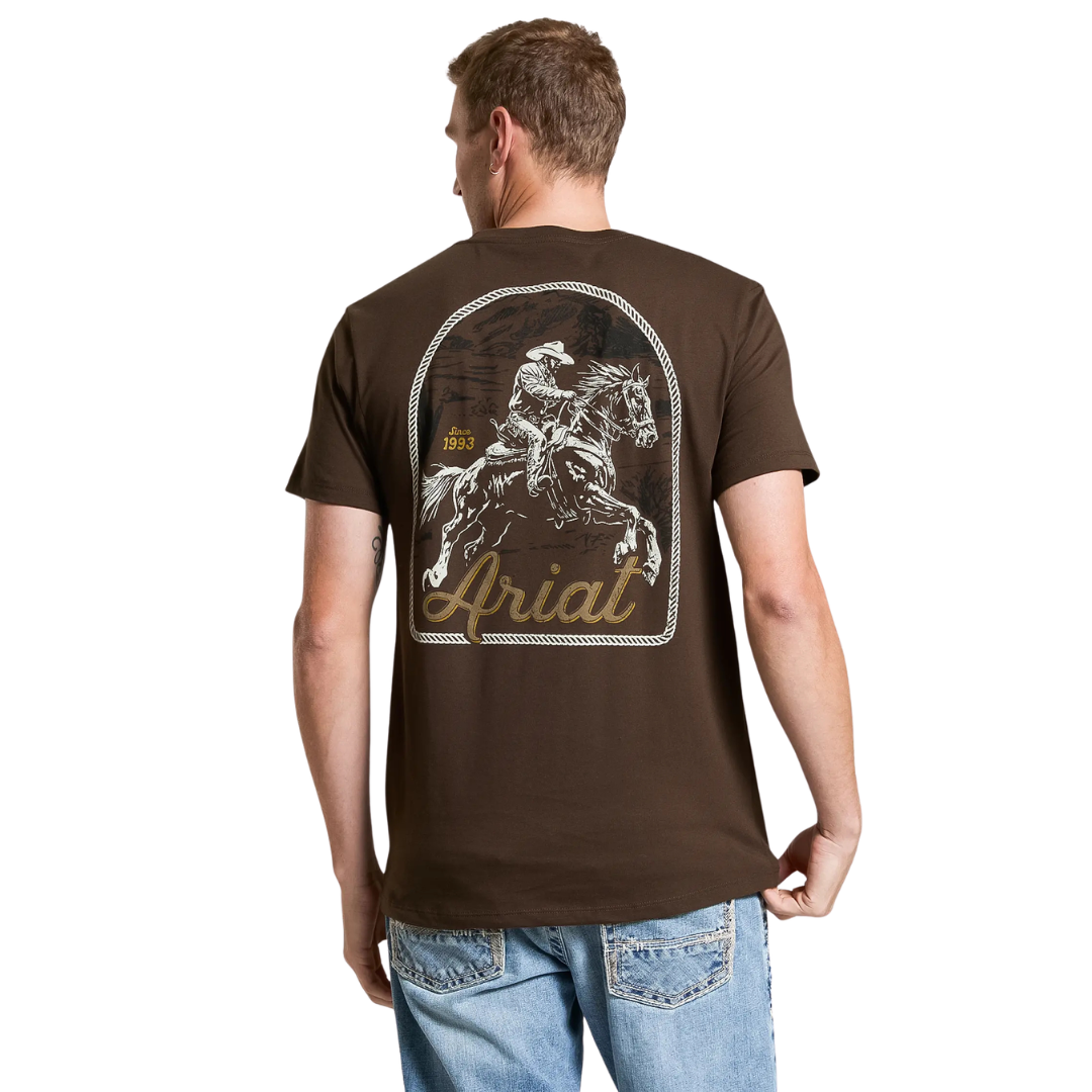 Ariat Men's Tombstone Cowboy Demitasse T-Shirt 10082624