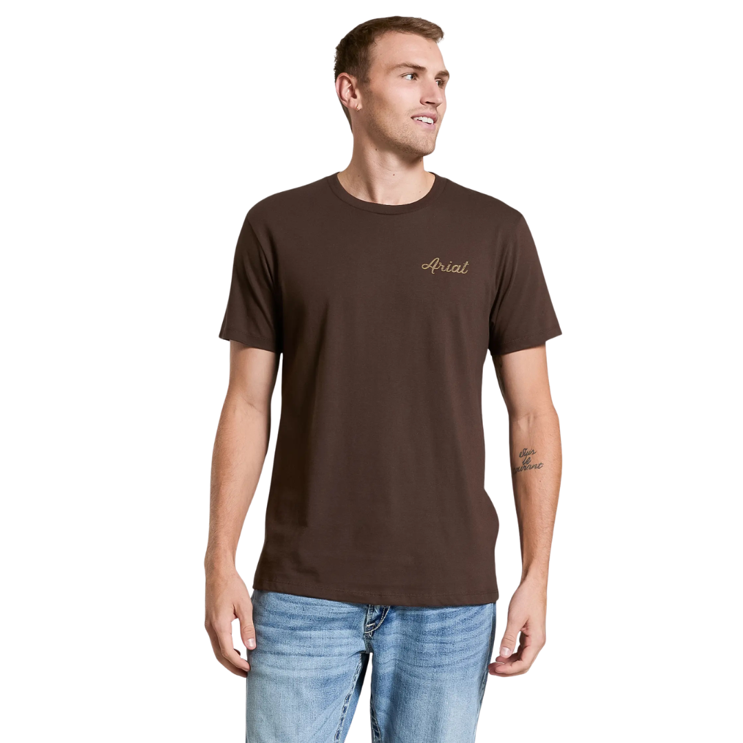 Ariat Men's Tombstone Cowboy Demitasse T-Shirt 10082624