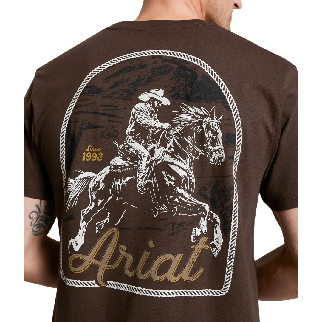 Ariat Men's Tombstone Cowboy Demitasse T-Shirt 10082624
