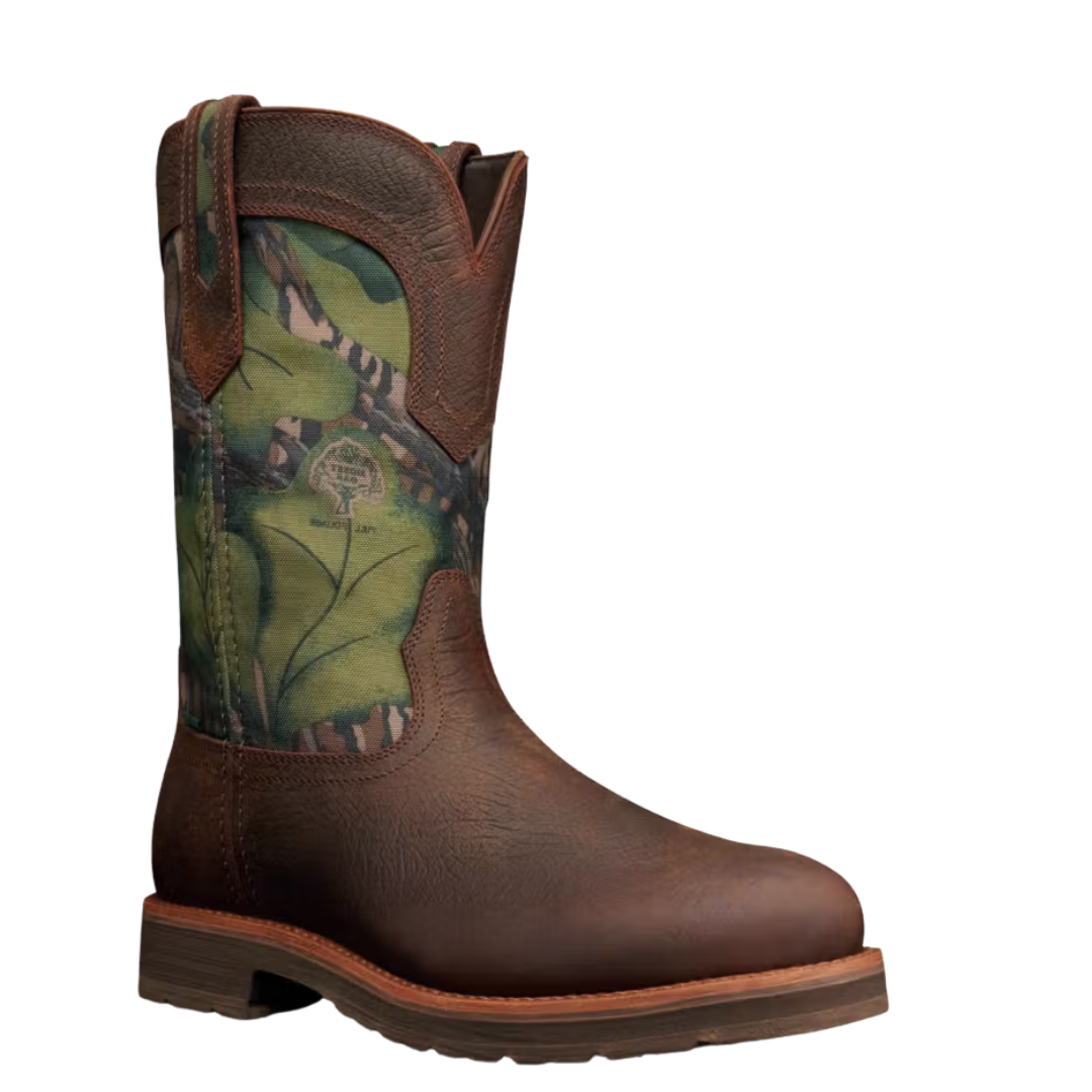 Tecovas X Mossy Oak Men's Full Foliage Cowhide Rugged Roper Boot 11088MFF