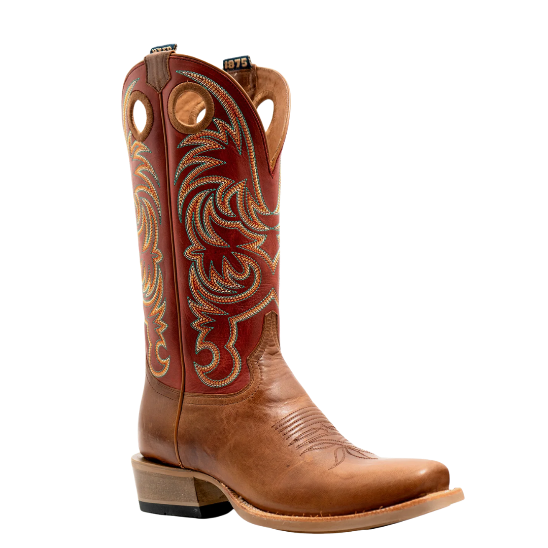 Hyer Mens Brown Burrton Western Boot HM12045