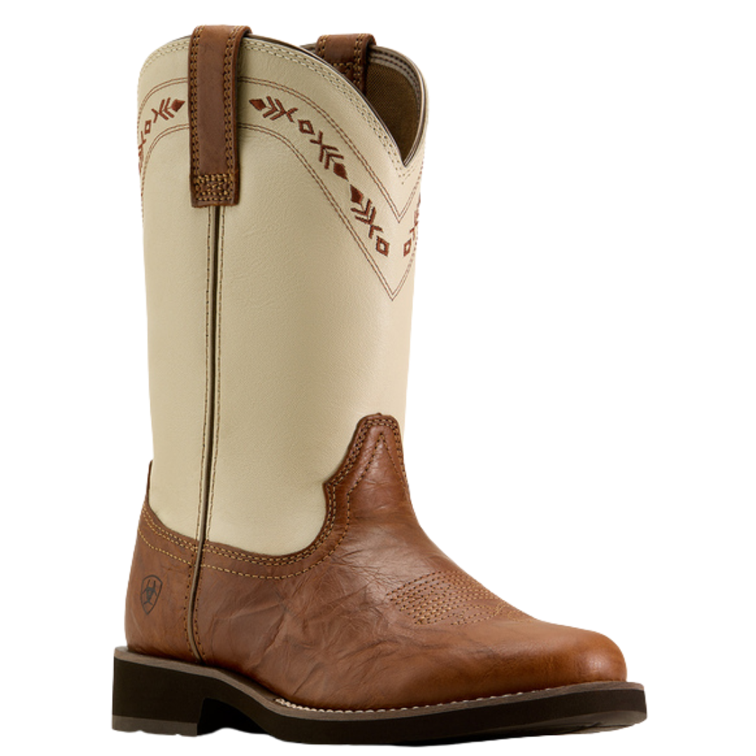 Ariat Ladies Kearny Beasty Brown Round Toe Western Boot 10074353