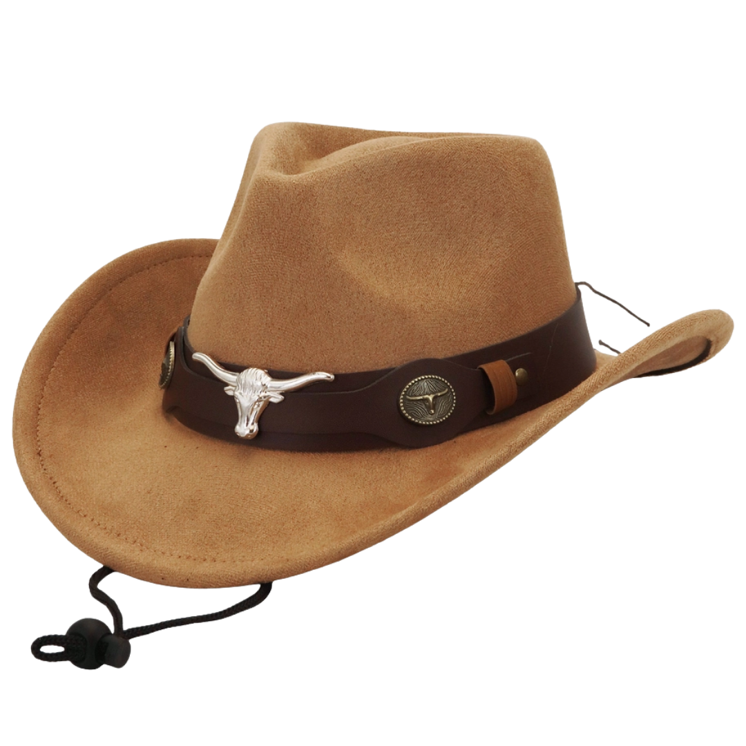 Cap Zone Youth Khaki Cowboy Hat 260-50-KHA