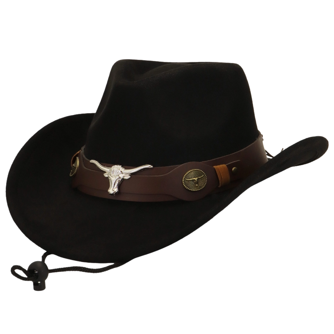 Cap Zone Youth Black Cowboy Hat 260-50-BLK