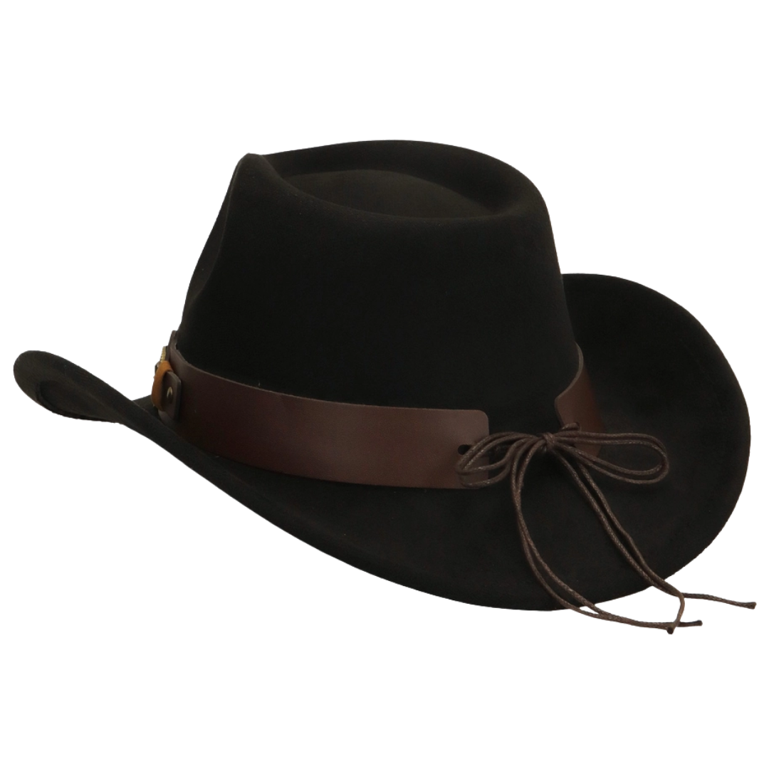 Cap Zone Youth Black Cowboy Hat 260-50-BLK