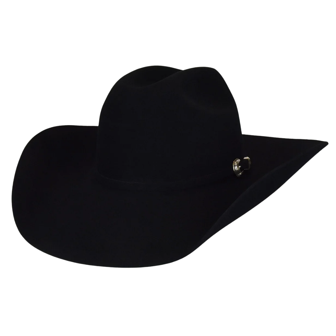 Bailey Luzerne Black 3X Wool Felt Cheyenne Crown Western Hat W1803A-BK001