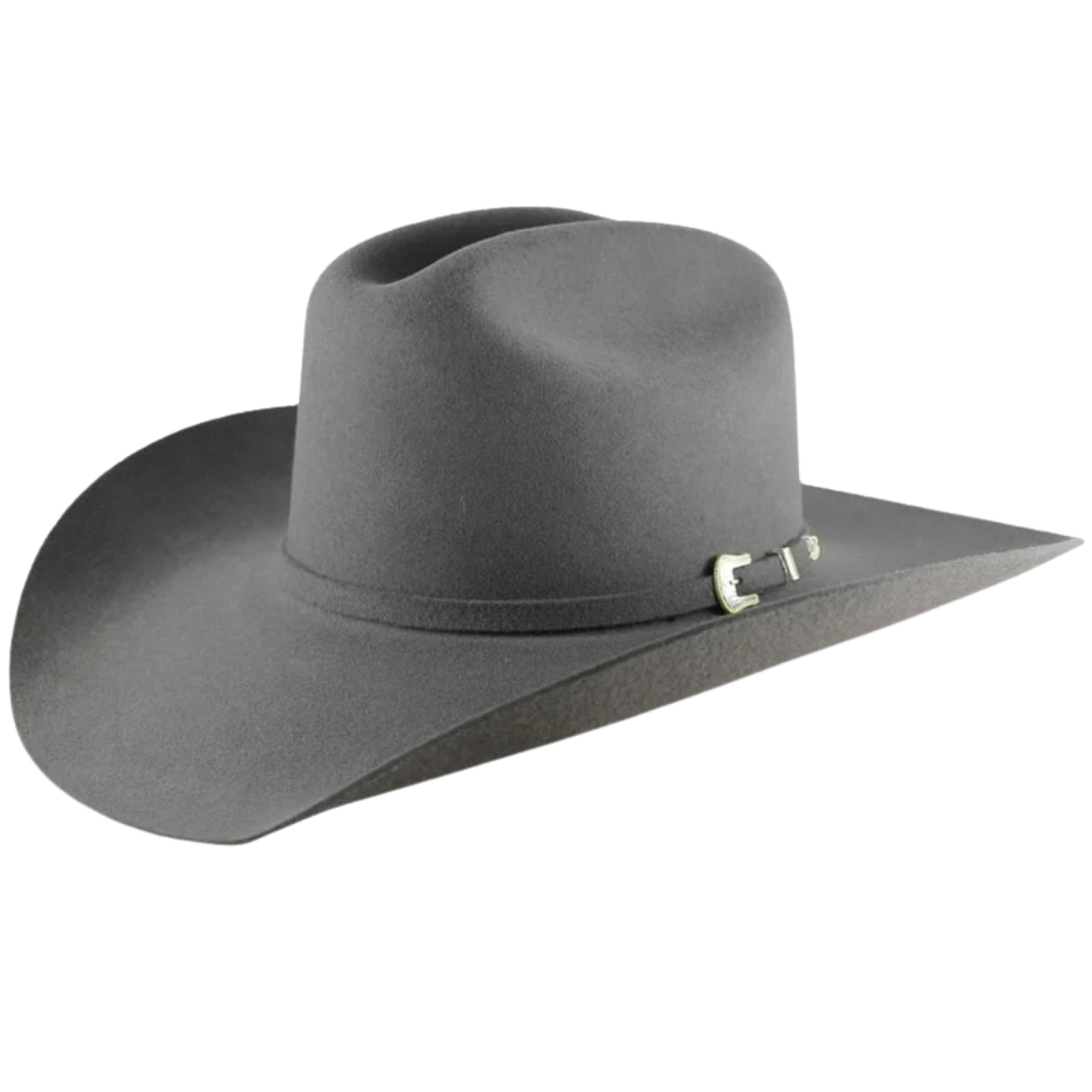 Stetson Men's 3X Oak Ridge Granite Grey Wool Felt Hat SWOAKR-724049