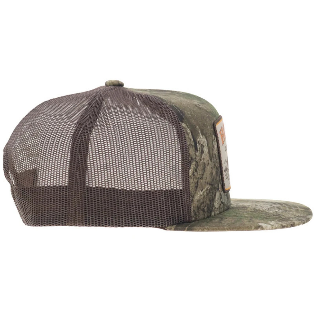 Hooey Backcountry Camo 6 Panel Trucker Cap 6049T-CABR