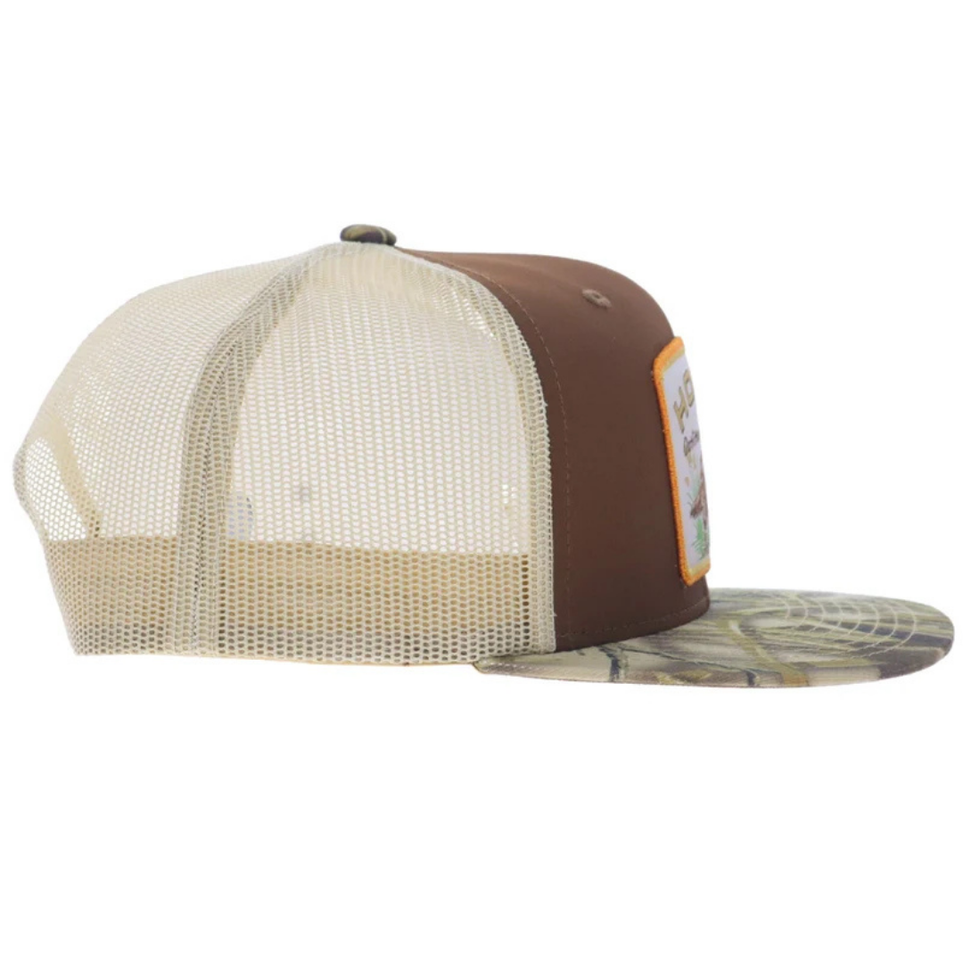 Hooey Retriever Brown & Cream 6 Panel Trucker Cap 6048T-BRCR