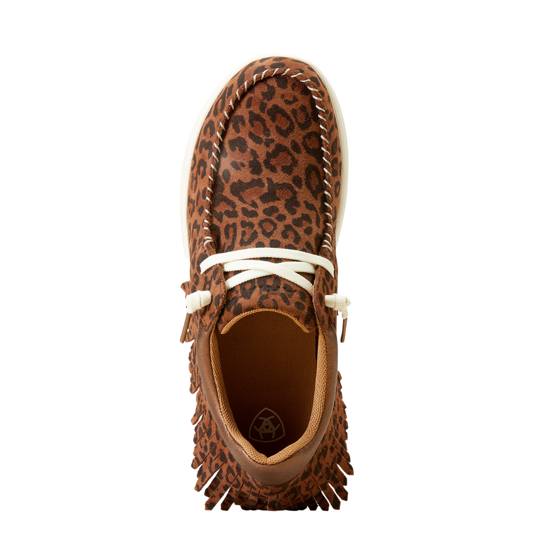 Ariat Ladies Hilo Fringe Warm Leopard Shoes 10046956