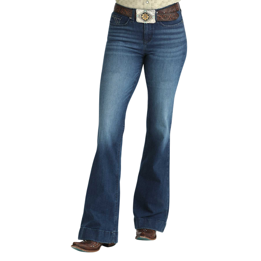 Cinch Ladies Mila Dark Stone Indigo Wash Denim Jeans CB76953001