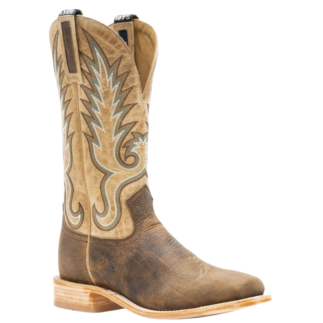 HYER Men's Kincaid Embroidered Tan Western Boot HM11043