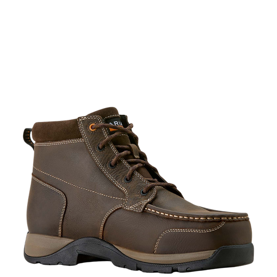Ariat Brown Leather Men’s Chukka Boots Ariat Mens Lookout Western Leather Chukka Boots – Shop Munki main image 3
