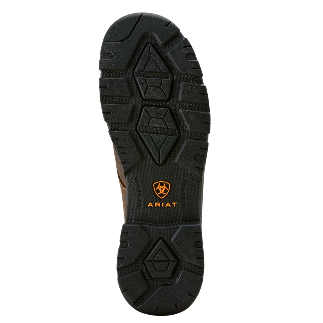 Ariat Men's Edge Chukka Waterproof Dark Brown Work Boot 10073365