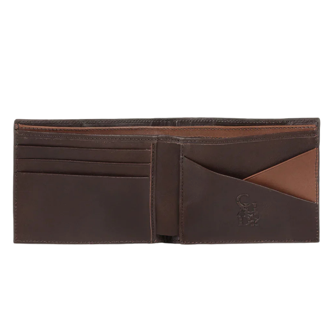 Cuadra Men's Alligator Brown Leather Wallet DU617
