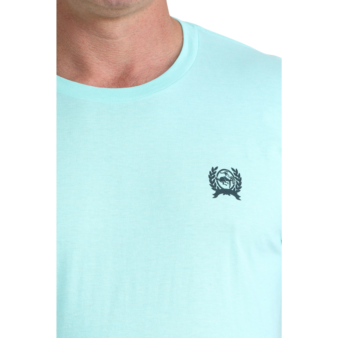 Cinch Men's Blue Short Sleeve T-Shirt MTT1690708